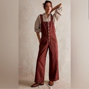 Women's Brown Jumpsuit